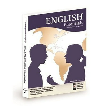 Essentials English Learning Program for Spanish Speakers Software and MP3 Audio for Win and