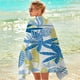 thumbnail image 4 of Toalla de playa de microfibra, súper colorida, resistente a la arena, multiusos, para viajes, piscina, 76 x 152 cm, 4 of 7