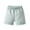 Mint Green, variant on Spazoro Toddler Boys Girls Shorts, with Pockets Solid Color Elastic Waist Summer Casual Shorts for Boys Beige Size 9 T