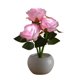 thumbnail image 2 of CaiYueKe USB Night Light Flower Pot Lamp, Mini Decorative Home Decor, Ceramic Table Lamp for Bedroom, Desk Lamp Ambient Lighting, Romantic Gift for Women, Housewarming, Wedding, Christmas Decoration, 2 of 7