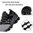 thumbnail image 4 of Sport Running Shoes for Mens Mesh Breathable Trail Runners Fashion Sneakers, 4 of 13