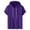Purple, variant on Short Sleeve Hoodies for Men Lightweight Drawstring Casual Plain Hooded Shirt Summer Fall Pullover Tops