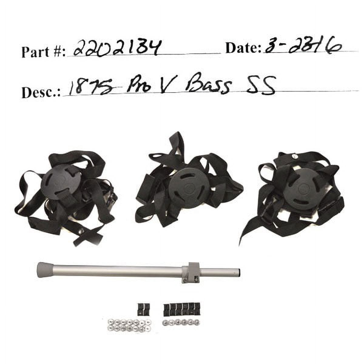 Lund Boat Cockpit Cover 2202134 | 1875 Pro-V Bass Black