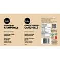 thumbnail image 4 of Healtea/Ginger Chamomile/Non Caffeinated Sparkling Beverage/4pack/4x355ml, 4 of 5