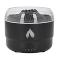 thumbnail image 1 of Rainbow Flame 280 ML Ultrasonic 7 Changing Colors  Diffuser Humidifier for Home Bedroom Office, Waterless Auto Off, Ultrasonic Aromatherapy Humidifier for Beautiful Ambience, 1 of 7