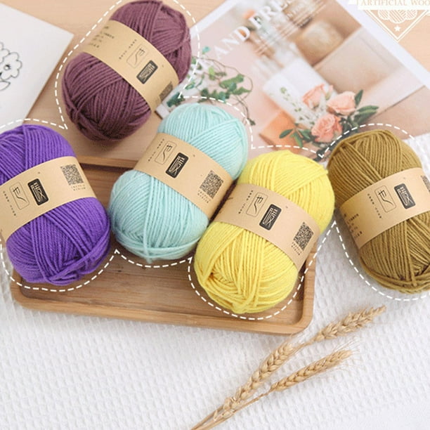 Knitting Yarn Acrylic Knitting Wool Yarn Craft Multi SALE HOT