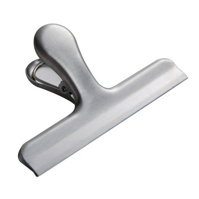 Agiferg Food Storage Stainless Steel Chip Bag Clips 4 inch width Durable