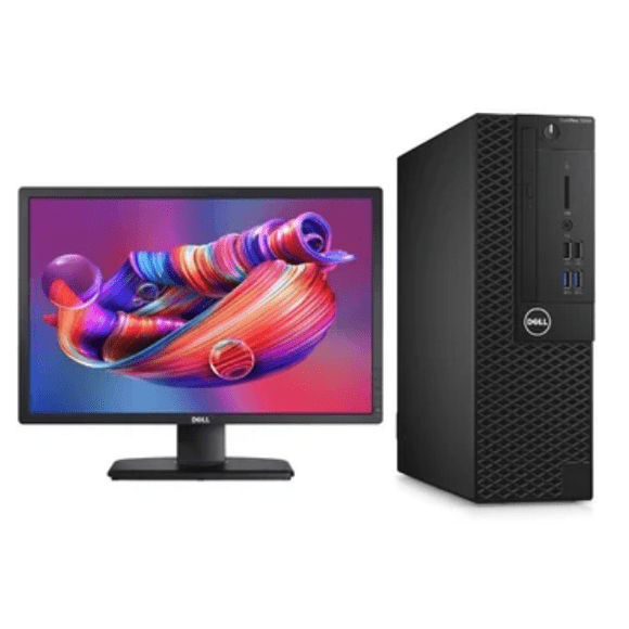 PC Optiplex 3050 Intel Core i5-7500 3.40GHz 8 GB 240 SSD 500 GB HDD Monitor 19p