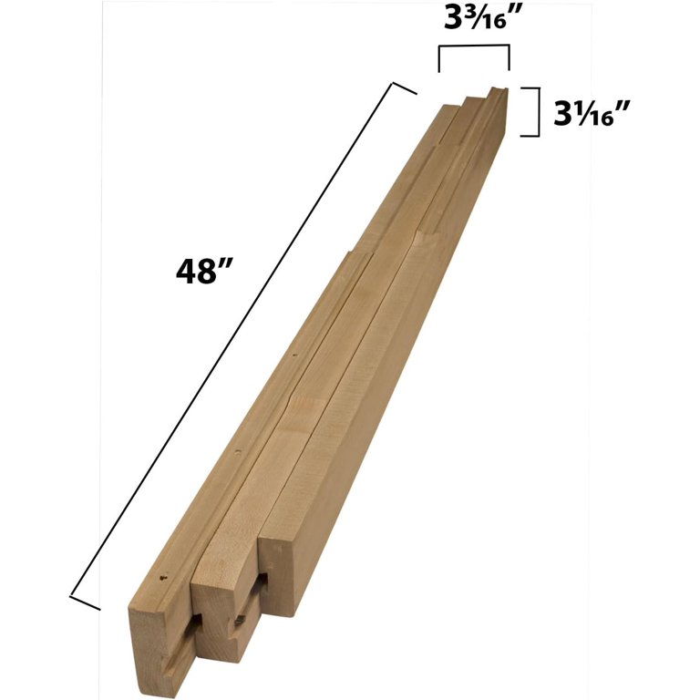 Wooden Table Slides Osborne 26" Table Slide Set For 4-Leg Tables ...