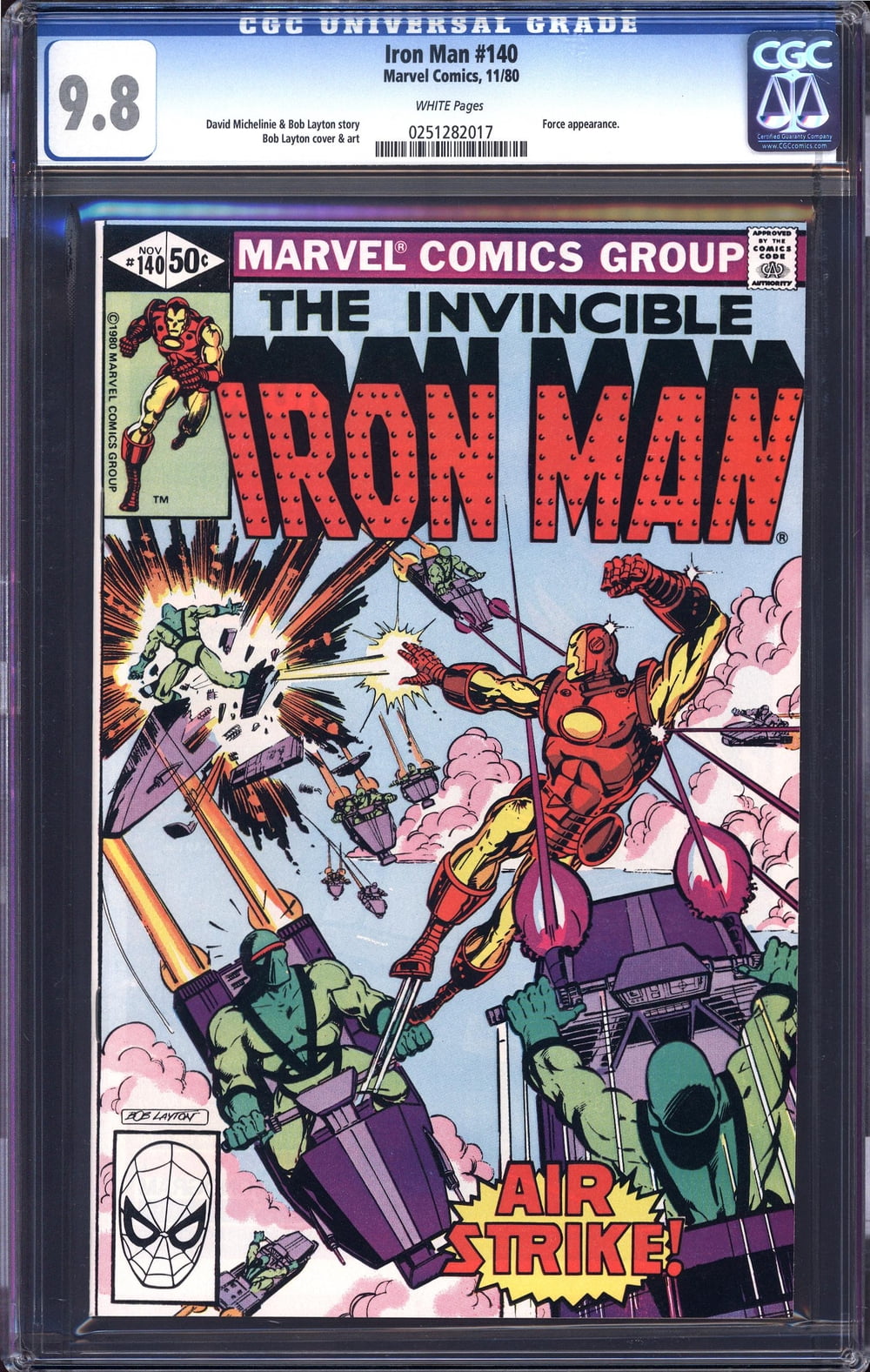 Iron Man #140 - CGC 9.8 Comic Book