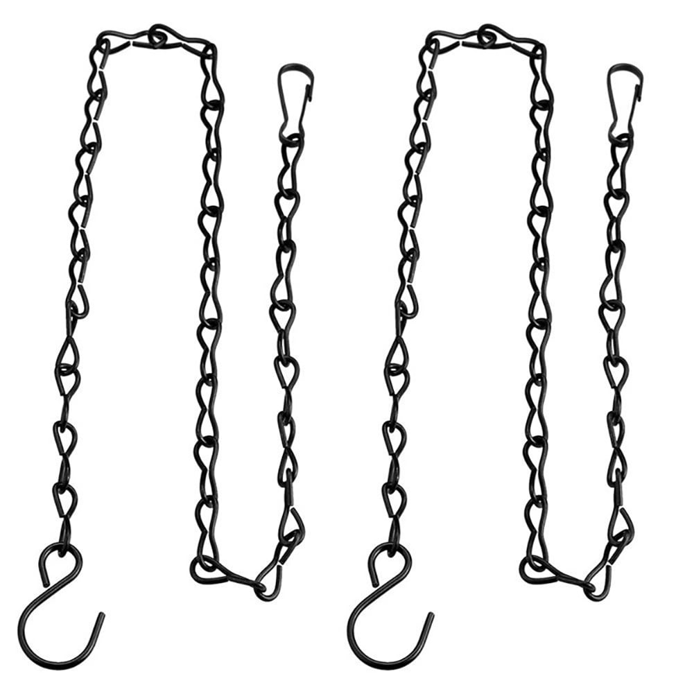 1.5 m Chain+2 Carabiner Hooks Stainless Steel Kit with Carabiner Hooks for Decorative Chain Jewelry Making AUXSOUL Stainless Steel Chain Hanging Bird Feeder Pets