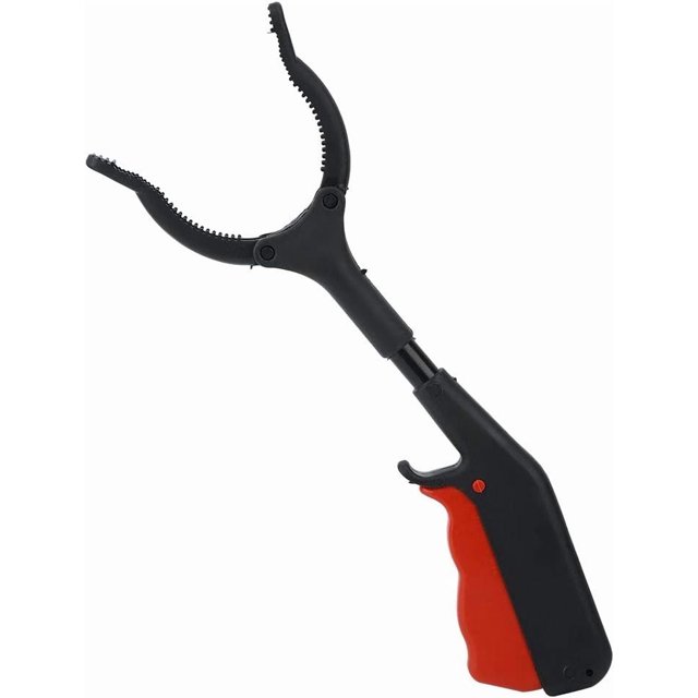 Heavy Duty Claw Trash Garbage Picker, Grabber Reacher Tool, Practical for Gripping Variouse Shapes Objects Picking up Trash Pests Trash, default