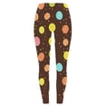thumbnail image 4 of Pantalones de mujer Traje Pascua Impresión no estructurada Tight High Waist Yoga Leggings Casual, pantalones casuales de las mujeres, 4 of 8