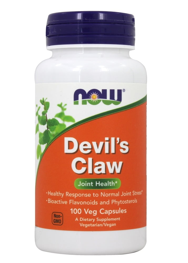 NOW Foods Devil's Claw Joint Health 100 Veg Capsules