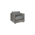 thumbnail image 5 of Patio Conversation Set - 4 Piece Outdoor Seating with Eucalyptus Wood & Cushions, 5 of 8