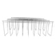 thumbnail image 5 of Organizador de tapas de ollas de 2 piezas, escurridor de acero inoxidable para cocina, estante para productos básicos, estante de almacenamiento para platos y cuencos de mesa, 5 of 15
