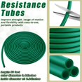 thumbnail image 2 of Tubos de resistencia Wesnoy 15 m verde nivel intermedio 1, 2 of 7