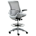 thumbnail image 4 of Harwick Evolve™ All Mesh Heavy Duty Drafting Chair - Gunmetal Finish, 4 of 10