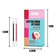thumbnail image 2 of EELHOE 20Pcs/Box Cotton Swab Lip Glaze Moisturizing Long-lasting Non-stick Cup Portable, 2 of 5