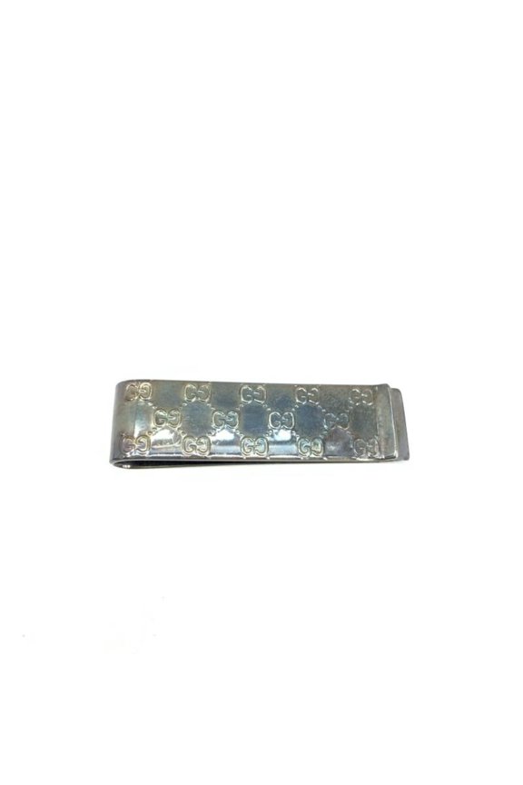 Pre-Owned GUCCI GG pattern money clip wallet