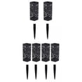 thumbnail image 1 of Cementerio De Plástico Grave Florero Negro Artificial Para Grave Decoraciones 2pcs+Cementerio De Plástico Grave Florero Negro Artificial Para Decoraciones De Tumbas 4pcs mayimx Soportes para jarrones de tumbas, 1 of 8