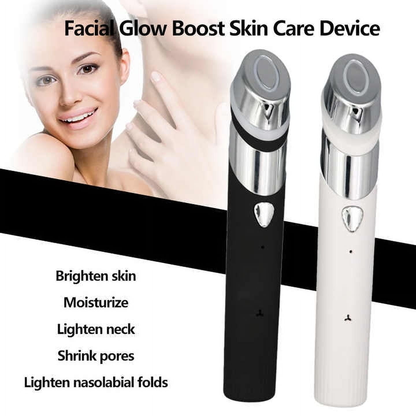 4-in-1 Facial Blue Light Therapy Skincare Wand Home Use Beauty Equipment for Enhanced Absorption, Pore Refinement