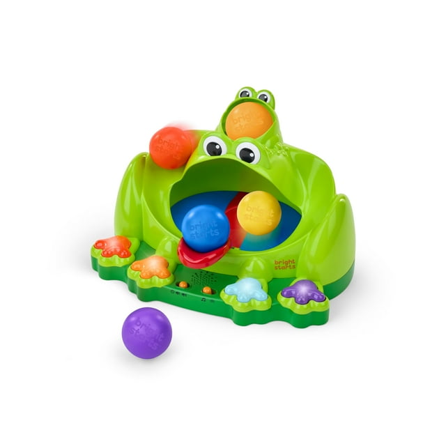 Juguete para jugar a la pelota Bright Starts Poppin' Ball Frog a partir de 6 meses