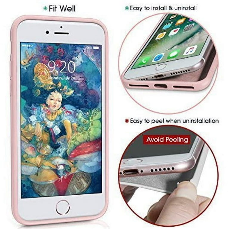 Designed for iPhone Plus Silicone Case, Protection Shockproof