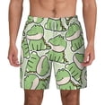 thumbnail image 2 of Picia Cute Crocodile pattern Mens Swim Trunks with Compression Liner Stretch Beach Shorts Quick Dry with Zipper Pockets No-Chafing Board Shorts-X-Large, 2 of 9