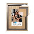thumbnail image 2 of Hauz FRM7401 - 4x6 Picture Frame Light Wood Look With Grey Border, 2 of 2