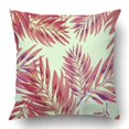 thumbnail image 1 of BSDHOME Palm Leaves Pattern Trendy Print Design Foliage Exotic Pillowcase Pillow Cushion Cover 20x20 inch, 1 of 1
