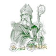 thumbnail image 3 of CafePress - Saint Patrick - Women's Light Pajamas, 3 of 4