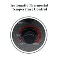 thumbnail image 3 of Optimus H-3013 3-Speed 1,300-Watt/1,500-Watt Portable Utility Heater with Thermostat, 3 of 5