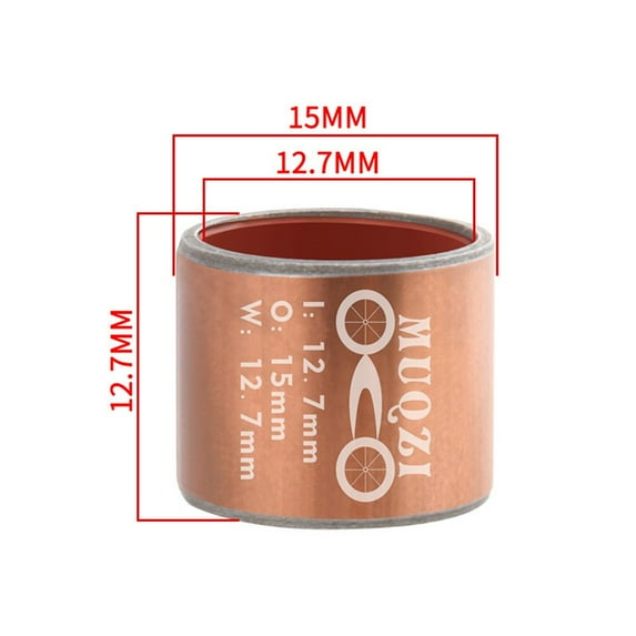 Bike Bicycle Rear Shock DU Bushing (1/2\\\") For Fox Suspension 12.7x15x12.7mm