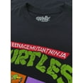 thumbnail image 2 of Tee Luv Men's Teenage Mutant Ninja Turtles Pixel Art Shirt (S), 2 of 6