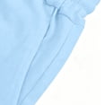 thumbnail image 6 of Yievot Cotton Linen Shorts for Men Striped Cuffed Hem Drawstring Elastic Waist Loose Fit Summer Vacation Shorts, 6 of 7