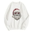 thumbnail image 4 of Wancir Merry Christmas Sweatshirt for Women Christmas Light Long Sleeve Shirt Xmas Holiday Crewneck Pullover Tops, 4 of 4