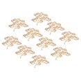 thumbnail image 1 of 10 Piezas en Blanco Ajuste de La Joyería Del árbol de Pino de de Imitación de Cristal Diamante Flatback - Joyería Nupcial Del Pelo de La Bod tal se describe Baoblaze Botón de diamantes de imitación de cristal, 1 of 7