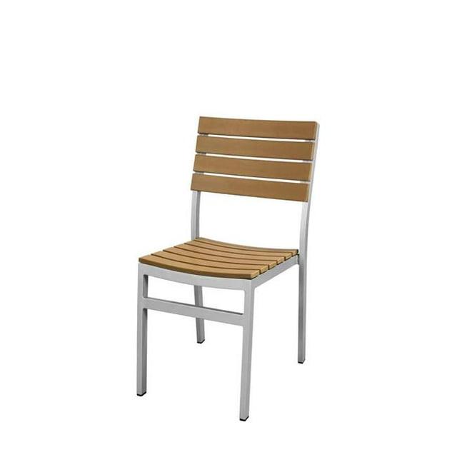 Source Contract SC-2404-162-TEK Vienna Dining Side Chair, Teak