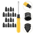 thumbnail image 1 of BESTYASH 1 Set Tire Plug Kit Rubber Efficient Car Tire Repair Tool Kit Black, 1 of 8
