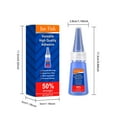thumbnail image 3 of Cagogo Super Colle à Moins de 5 $, Super Colle Polyvalente à Haute Résistance 20 ml, Adhésif Polyvalent pour Bois Métal Plastique, Solution de Réparation à Séchage Rapide et Liaison Forte, Outil de Fixation pour Bricolage à la Maison, 3 of 9
