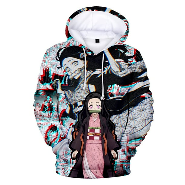 Sudaderas con capucha Deng Xun Kamado Tanjirou Nezuko Unisex