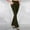 Army Green women high waist flare trousers with pockets a1, variant on Women's High Waisted Flare Leg Trousers with Pockets Solid Elegant Long Pants for Office Work Lounge Casual Business Wear, Purple S