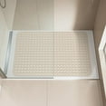 thumbnail image 6 of OTHWAY Extra Large Shower Mat 47x32, TPE Non Slip Shower Mat, Inside Shower Mat with Drain Holes Suction Cups, Walk in Shower Mat for Shower Stall, Anti-Slip for Elderly Kids (Beige), 6 of 8