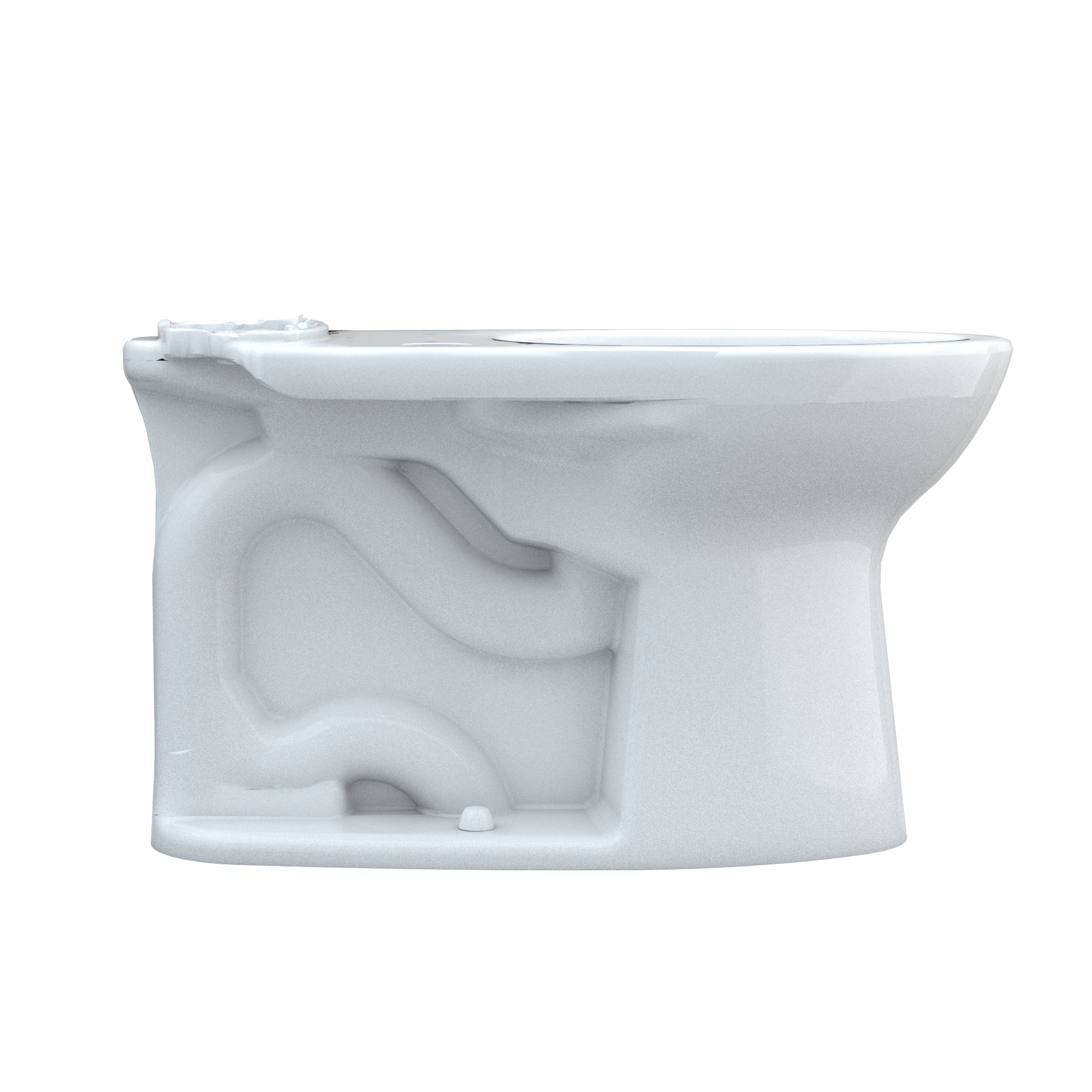 TOTO® Drake® Elongated Universal Height TORNADO FLUSH® Toilet Bowl with CEFIONTECT®, WASHLET®+ Ready, Cotton White - C776CEFGT40#01 - image 2 of 5