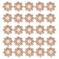 thumbnail image 1 of EeaseCA 30pcs Delicate Snowflake Pearl Buttons DIY Sewing Buttons Clothing Pearl Button Decors, 1 of 7