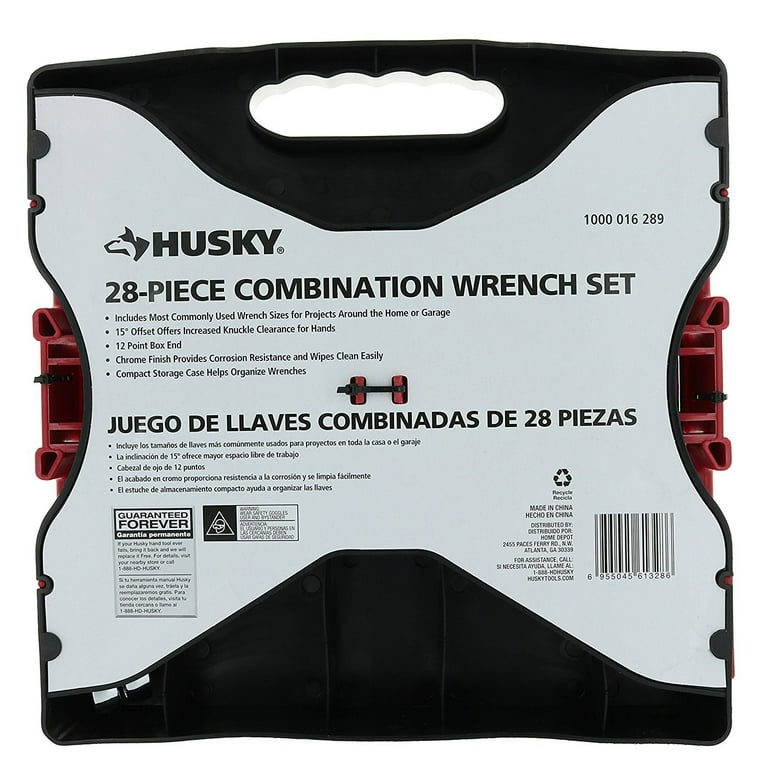Husky 28 2024 piece wrench set