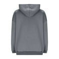 thumbnail image 3 of Ltctricy Women's Oversized Hoodies Fall Winter Long Sleeve Hooded Sweatshirts Casual Loose Pullover Tops with Pocket(Dark Gray,Large), 3 of 5