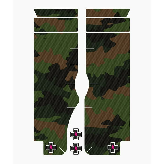 Muc-Off Fork Protection Kit - 8-Piece Kit, Camo