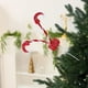 thumbnail image 1 of Corte de inserción para árbol de Navidad | Relleno de ramas de plástico | Rosa rojo verde | 22,83x9,84 pulgadas | Inserción fácil | Acento decorativo reutilizable duradero | 1 pieza incluida, 1 of 6